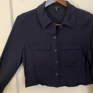 Vero Moda boxy button up shirt, S